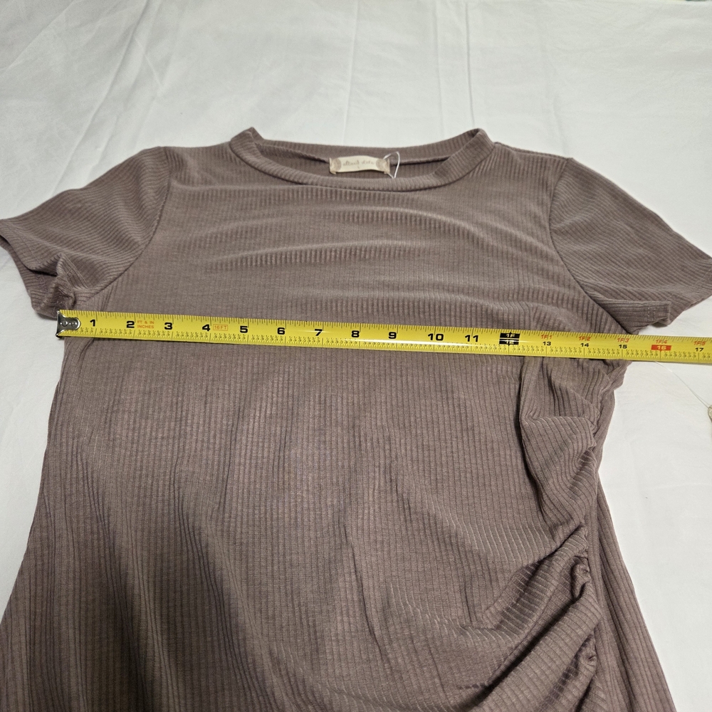 Altar'd State Elegant Mauve Ruched Dress - Picture 8 of 11